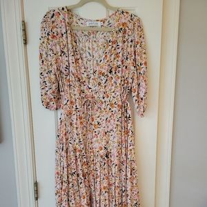 Petal & Pup Floral Midi Dress